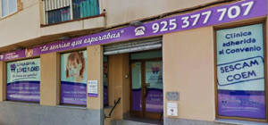 Fachada Clínica Dental en Argés (Toledo)